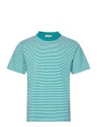 T-Shirt Héritage Tops T-Kortærmet Skjorte Blue Armor Lux
