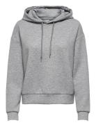 Onplounge Life Hood Ls Swt Noos Sport Sweatshirts & Hoodies Hoodies Grey Only Play