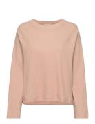 Barbara Sweatshirt Gots Tops Sweatshirts & Hoodies Sweatshirts Pink Basic Apparel