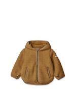 Mara Pile Jacket Outerwear Fleece Outerwear Fleece Jackets Brown Liewood