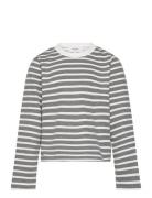 Vmkenya Ls T-Shirt D2 Tops T-shirts Long-sleeved T-Skjorte Grey Vero Moda Girl