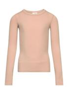 Petriciasy T-Shirt Long Sleeve Tops T-shirts Long-sleeved T-Skjorte Beige Sofie Schnoor Young