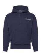 Relaxed Fit Logo Fleece Hoodie Tops Sweatshirts & Hoodies Hoodies Navy Polo Ralph Lauren