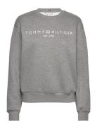 Mdrn Reg Corp Logo C-Nk Swtshrt Tops Sweatshirts & Hoodies Sweatshirts Grey Tommy Hilfiger