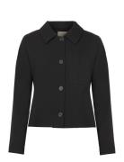 Gentle Jacket Outerwear Jackets Light-summer Jacket Black A Part Of The Art