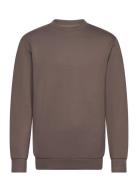 Slhemanuel Soft Crew Neck Sweat Noos Tops Sweatshirts & Hoodies Sweatshirts Beige Selected Homme