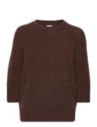 Remi Sweater Tops Knitwear Jumpers Brown Twist & Tango