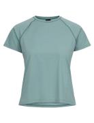 Elevated Performance Tee Sport T-shirts & Tops Short-sleeved Blue Johaug