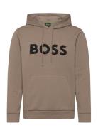 Soody 1 Sport Sweatshirts & Hoodies Hoodies Brown BOSS