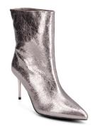 Lyricals Bootie Shoes Boots Ankle Boots Ankle Boots With Heel Silver Steve Madden