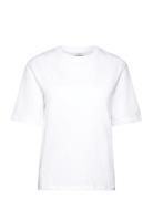 Bytrollo Crew Neck Tshirt - Tops T-shirts & Tops Short-sleeved White B.young