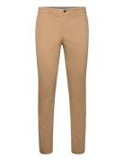 Chino Denton Printed Structure Bottoms Trousers Chinos Beige Tommy Hilfiger