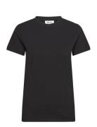 T-Shirt O-Neck Tops T-shirts & Tops Short-sleeved Black Boozt Merchandise