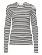 T-Shirt Long Sleeve Tops T-shirts & Tops Long-sleeved Grey Sofie Schnoor