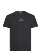 Classic Fit Logo Jersey T-Shirt Tops T-Kortærmet Skjorte Black Polo Ralph Lauren