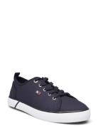 Vulc Canvas Sneaker Low-top Sneakers Blue Tommy Hilfiger