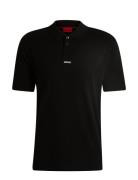 Dangula Tops Polos Short-sleeved Black HUGO