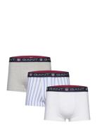 Shield Stripe Trunk 3-Pack Boxershorts Blue GANT