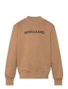 Organic Sweat Solo Sweatshirt Tops Sweatshirts & Hoodies Sweatshirts Brown Mads Nørgaard