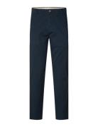 Slh175-Slim Bill Pant Flex Noos Bottoms Trousers Chinos Blue Selected Homme