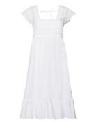 Nightdress Broderie Anglaise Nattøj White Lindex