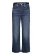 Ribcage Straight Ankle Dial Up The Music Bottoms Jeans Straight-regular Blue LEVI´S Women