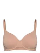 Bra Wire Micro Lingerie Bras & Tops Wired Bras Beige Lindex