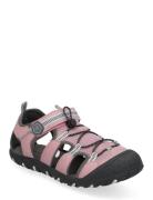 Jr. Sandals Hiking W. Toe Cap Shoes Summer Shoes Sandals Pink Color Kids