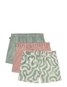 3-Pack - Swirls - Striped - Paisley Boxers Underwear Boxer Shorts Multi/patterned Pockies