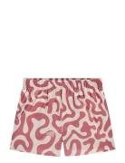 Red Swirls Underwear Boxer Shorts Red Pockies