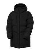 W Aurora Parka Sport Jackets Padded Jacket Black Helly Hansen