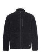 Centre Pile Fleece Jacket Sport Sweatshirts & Hoodies Fleeces & Midlayers Black Björn Borg