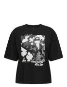 Onlasta Life S/S Cool Top Box Jrs Tops T-shirts & Tops Short-sleeved Black ONLY