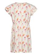 Dress Ss Aop Dresses & Skirts Dresses Casual Dresses Short-sleeved Casual Dresses Multi/patterned Minymo