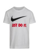 Nike Swoosh Just Do It Tee Sport T-Kortærmet Skjorte White Nike