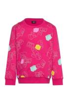 Lwscout 205 - Sweatshirt Tops Sweatshirts & Hoodies Sweatshirts Pink LEGO Kidswear