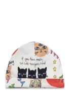 Clairvoyant Cats Aop Baby Beanie Accessories Headwear Hats Baby Hats Multi/patterned Mini Rodini