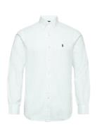 Custom Fit Stretch Oxford Shirt Tops Shirts Casual White Polo Ralph Lauren