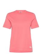 Centre T-Shirt Sport T-shirts & Tops Short-sleeved Coral Björn Borg