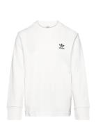 Long Sleeve Tops T-shirts Long-sleeved T-Skjorte White Adidas Originals