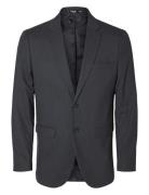 Slhslim-Neil Blz B Suits & Blazers Blazers Single Breasted Blazers Black Selected Homme