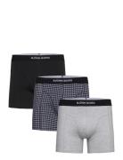 Premium Cotton Stretch Boxer 3P Boxershorts Black Björn Borg