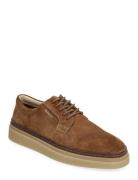 Kinzoon Low Lace Shoe Shoes Business Laced Shoes Brown GANT