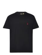 Classic Fit Jersey Pocket T-Shirt Tops T-Kortærmet Skjorte Black Polo Ralph Lauren