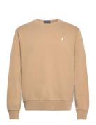 Loopback Fleece Sweatshirt Tops Sweatshirts & Hoodies Sweatshirts Beige Polo Ralph Lauren