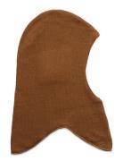 Basic Balaclava - Windstopper Accessories Headwear Balaclava Brown Melton