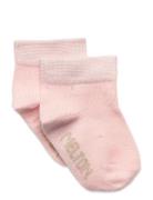 Bamboo Socks Sokker Strømper Pink Melton