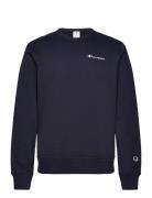 Crewneck Sweatshirt Tops Sweatshirts & Hoodies Sweatshirts Navy Champion