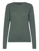 Vmmcare Structure Ls O-Neck Blou Noos Tops Knitwear Pullovers Green Vero Moda Maternity