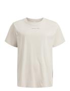 Essential Tee Cadiz Sport T-shirts & Tops Short-sleeved Beige Rethinkit